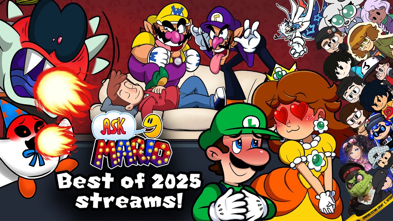 🏆Лучшие стримы 2025 года!🍄Спросите Марио