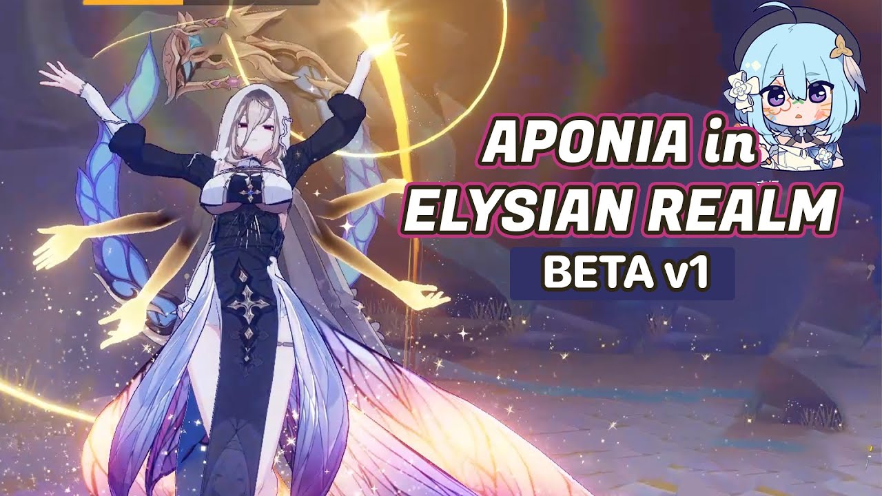 Aponia in Elysian Realm v1 Gameplay - Honkai 5.7 Beta v1