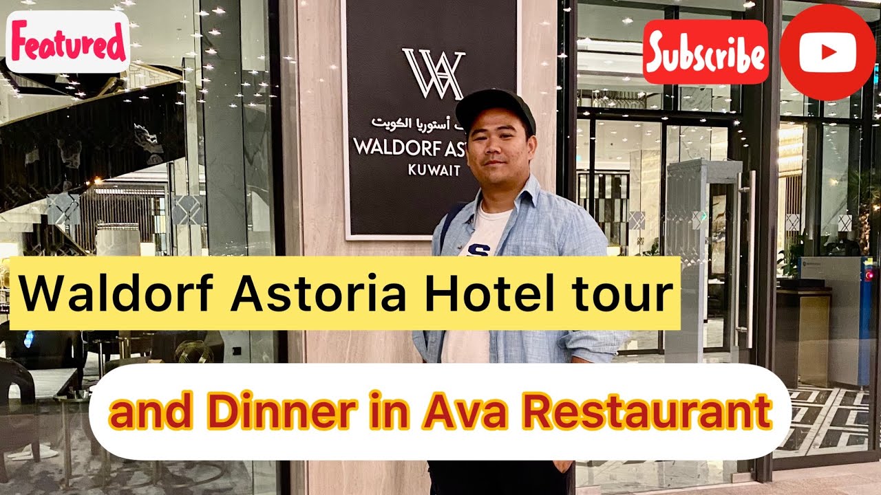 Waldorf Astoria Hotel Tour and Dinner in Ava Restaurant