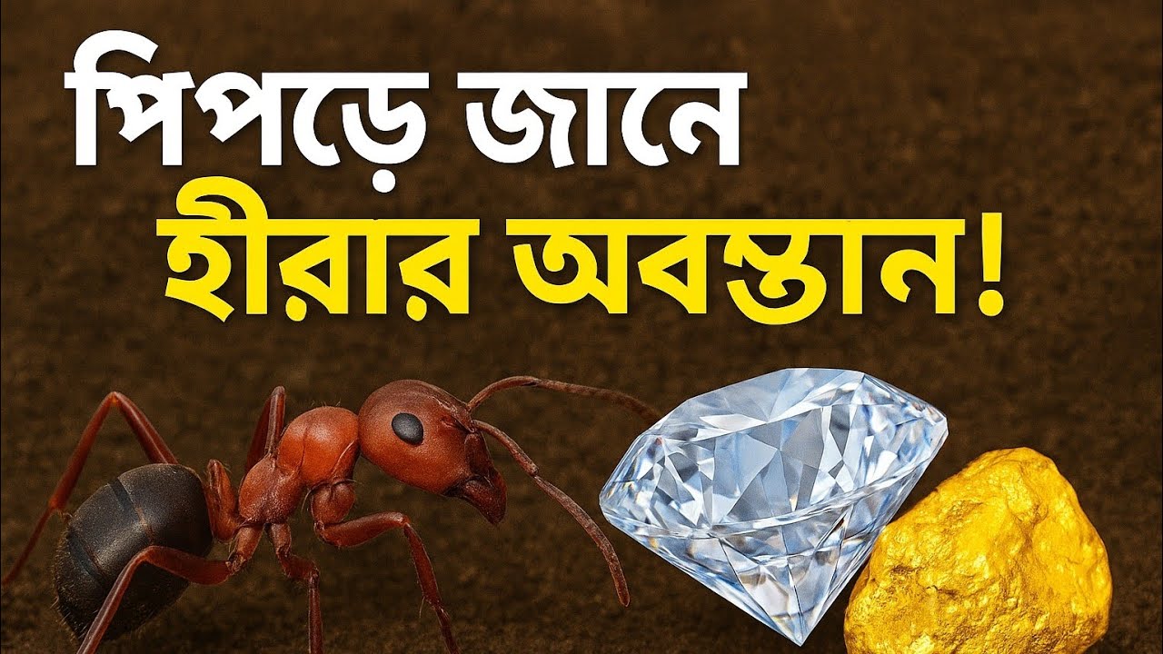 পিপড়ে ও উইপোকা কি হীরা ও সোনা খুঁজে পায়? বিজ্ঞান জানায় চমকপ্রদ সত্য!