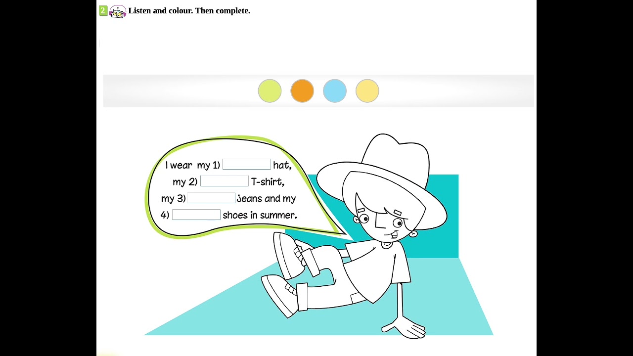 English Language for Kazakhstan (Grade 3) Unit 4, Activity Book: p.43, ex.2. #englishlanguage