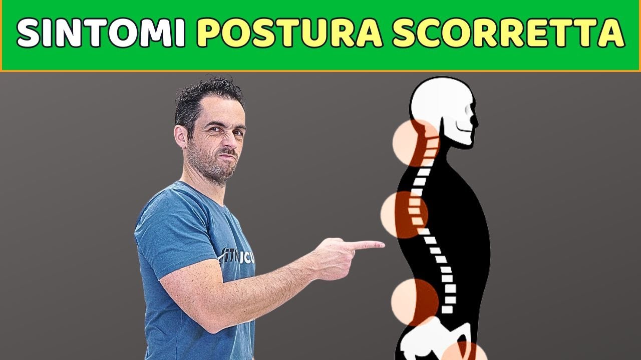 Hai una postura scorretta? Ecco i sintomi che te lo dicono!