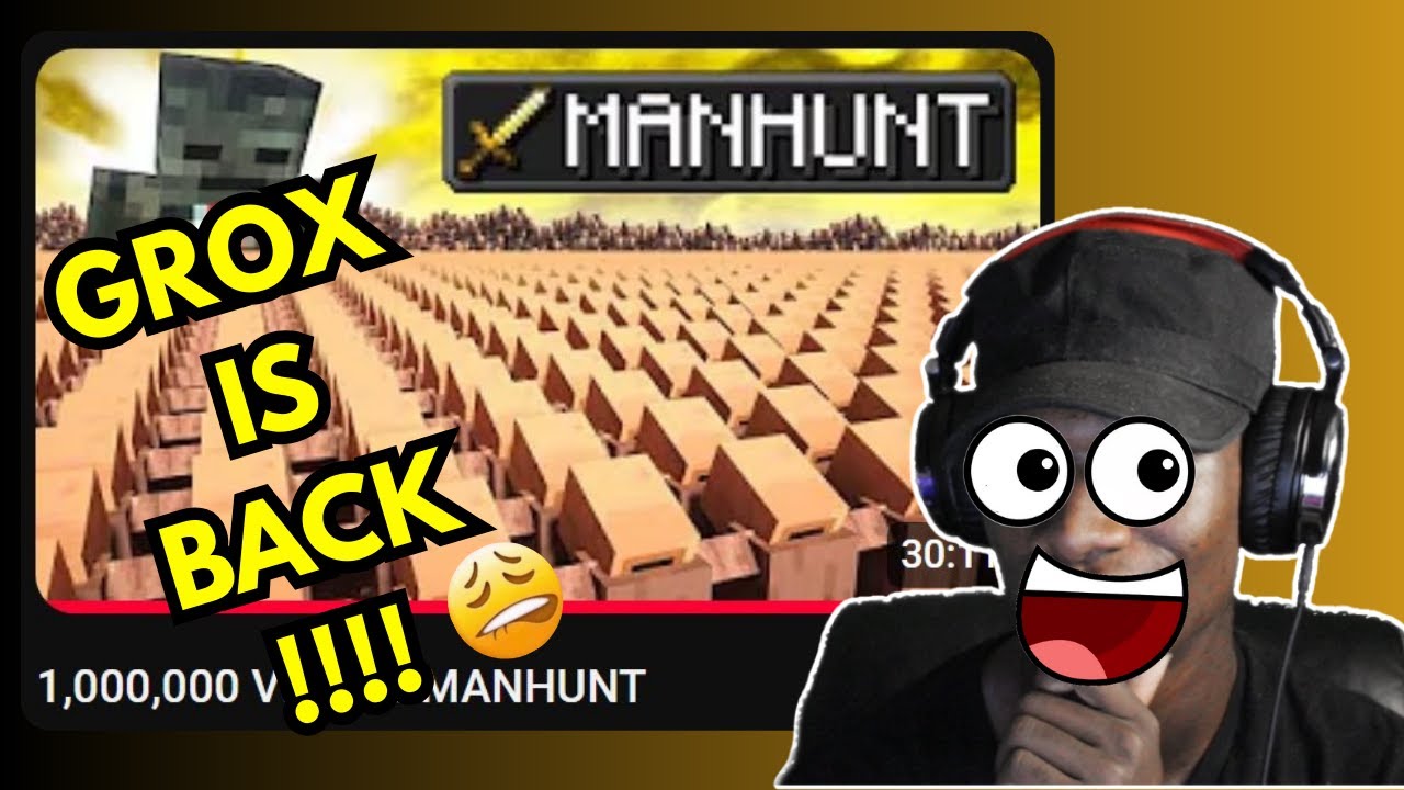 1,000,000 Villager Manhunt | Reaction