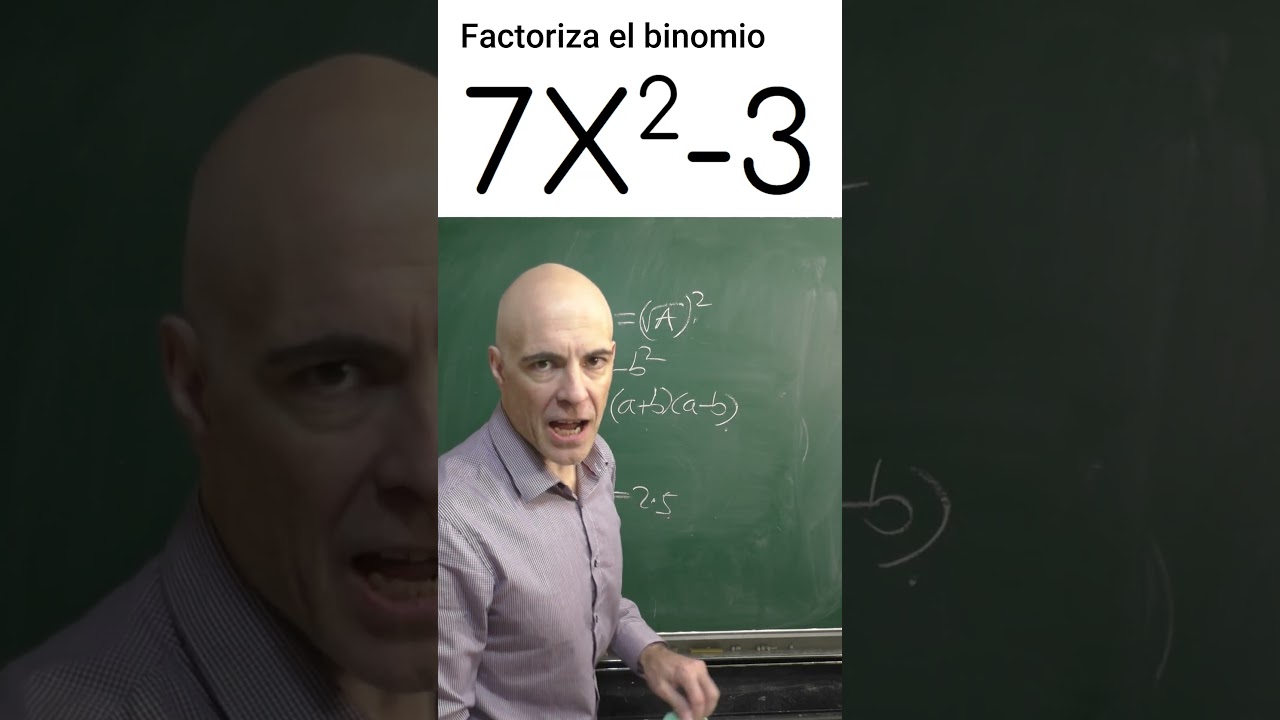 C&Oacute;MO FACTORIZAR UNA DIFERENCIA DE CUADRADOS. &Aacute;lgebra B&aacute;sica