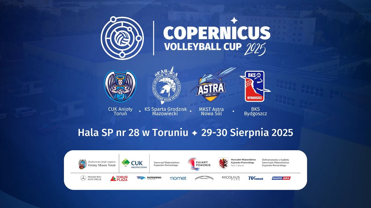 CUK Anioły Toruń- KS Sparta Grodzisk Mazowiecki  | 29.08.2025 | godz. 19:30