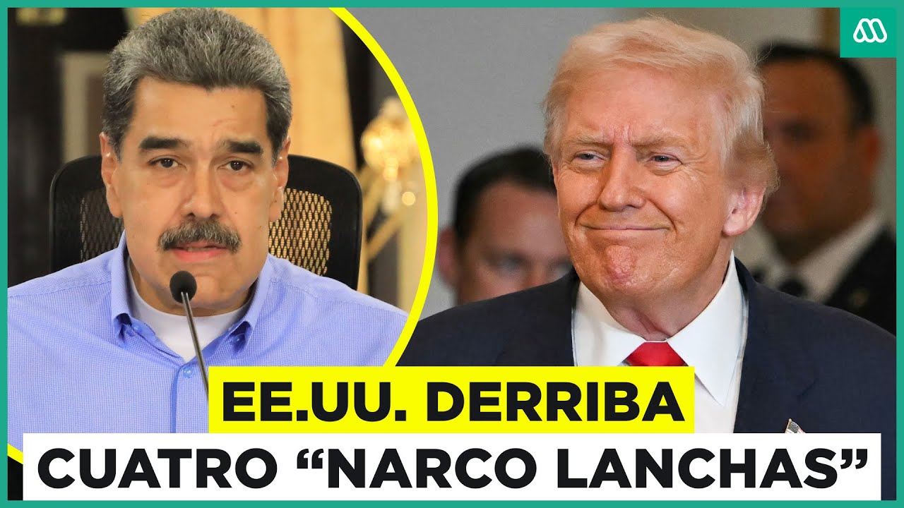 EE.UU. destruye cuatro narco lanchas: Trump celebra los ataques en el Caribe