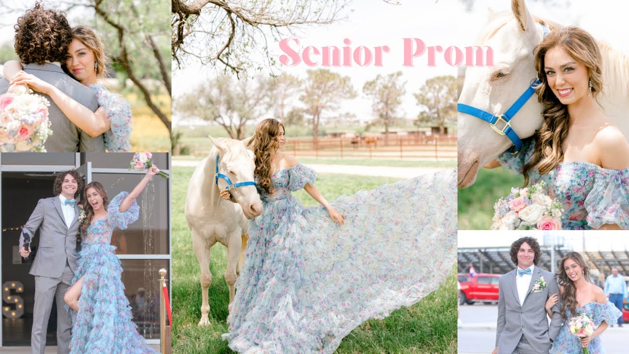 senior prom vlog! getting ready, pictures,  jr./sr. banquet, and lots of dancing!!