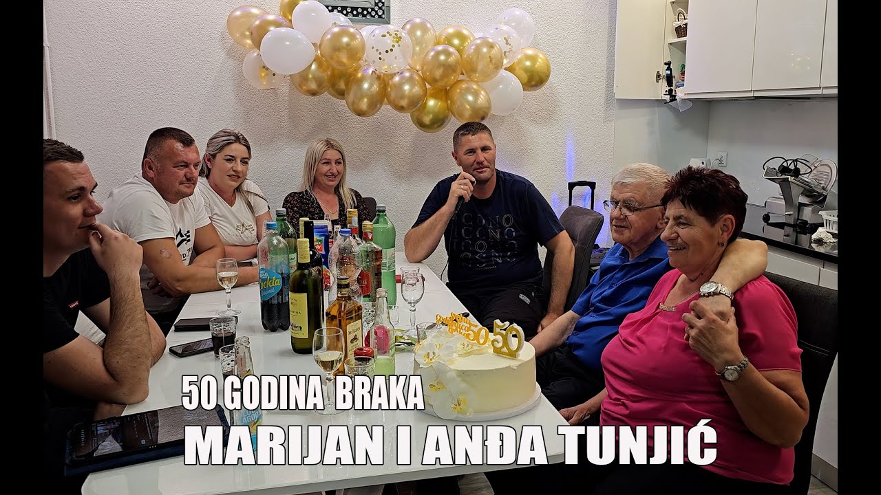 50 godina braka Marijan i Andja Tunjic