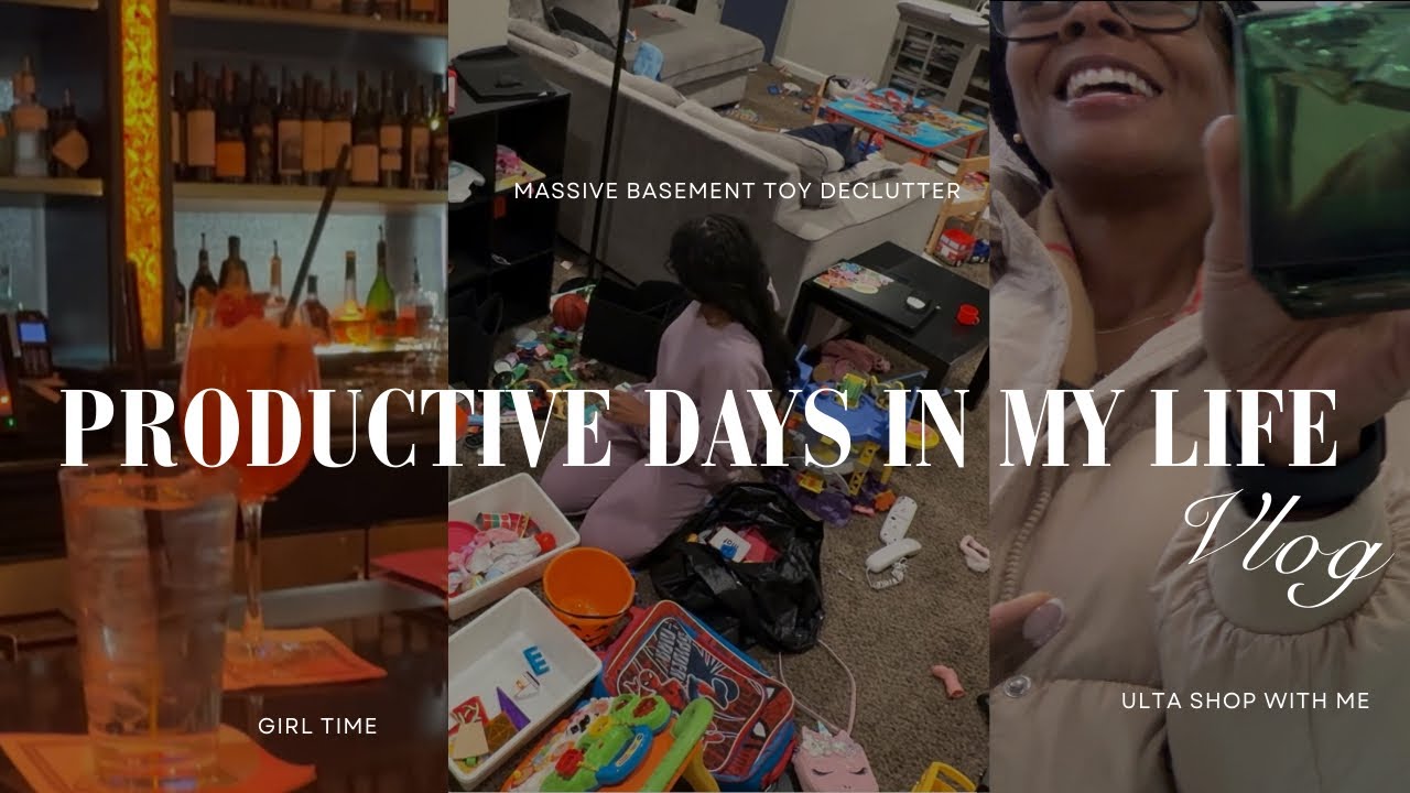 Productive Vlog: Massive Basement Declutter, Fragrance Shopping + More