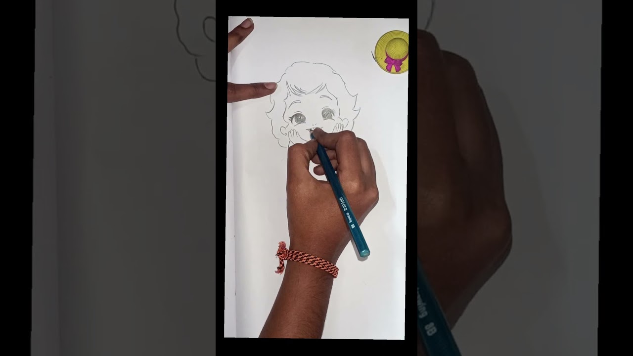 Little krishna drawing 