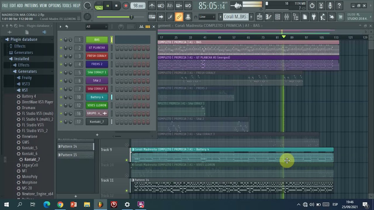Corali  _ Madrecita Mia ( Pista Sin Teclado ) GRATIS!!