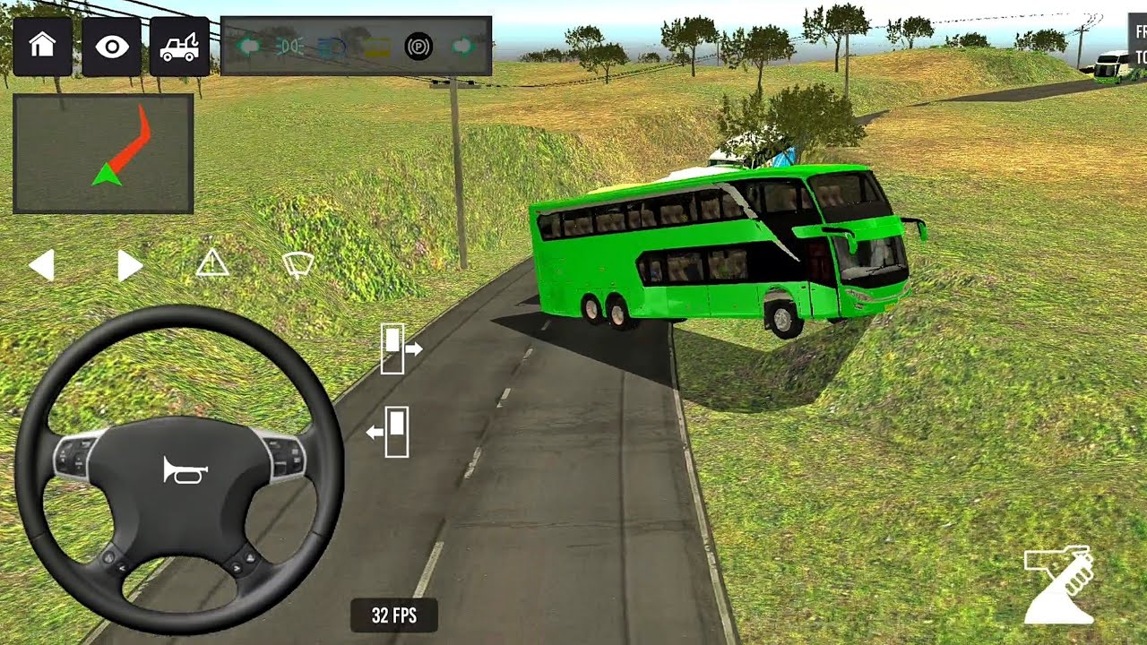 Part -4929 | Bus Simulator Indoneshia | Bus Wala Game | Bus Driving Game #automobile 