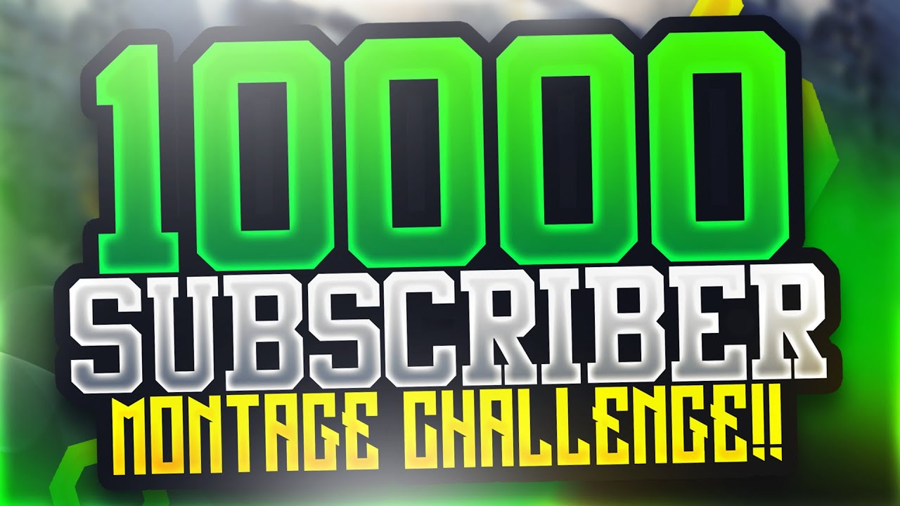 Obey Jylos - 10,000 Subscriber Montage Challenge!