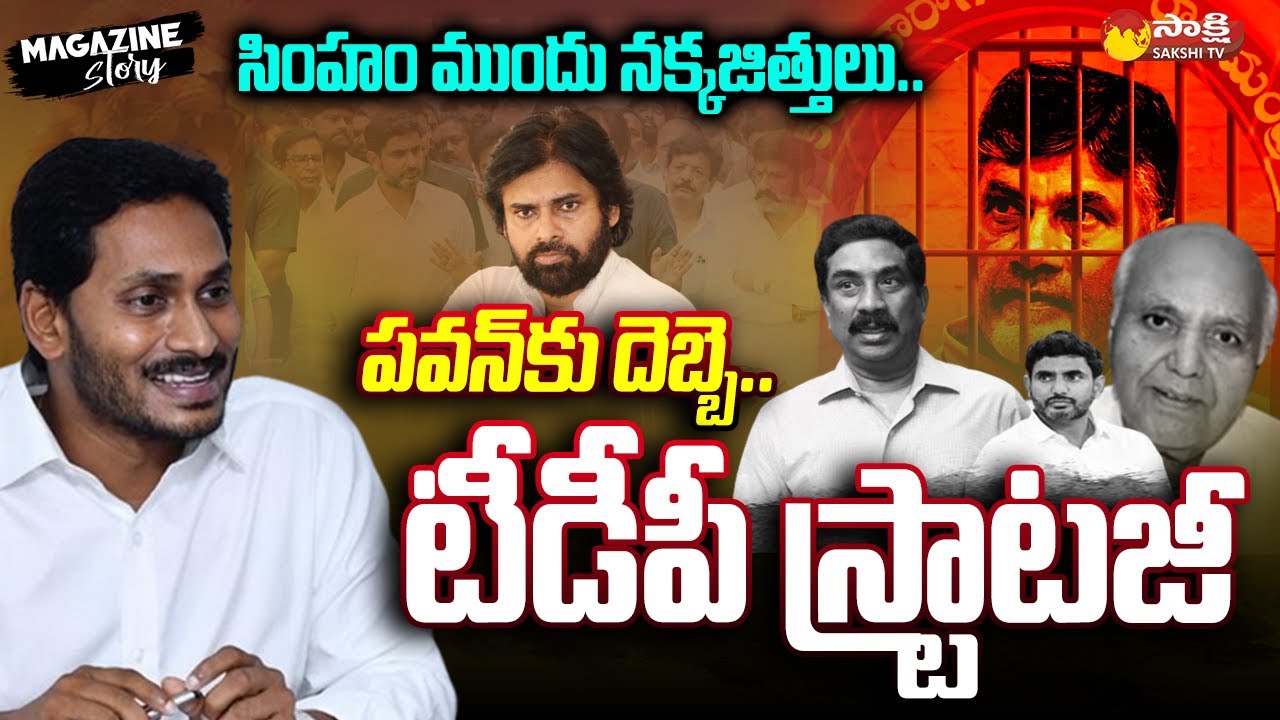Magazine Story: పవన్ కు దెబ్బె.. | Pawan Kalyan Confusion Speech | TDP Janasena Alliance | @SakshiTV