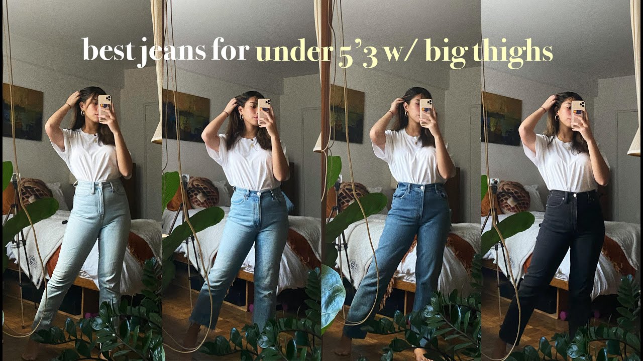 Best Jeans for Big Thighs (Size 6, W27) | Zara, Abercrombie, Madewell // VLOGMAS 11