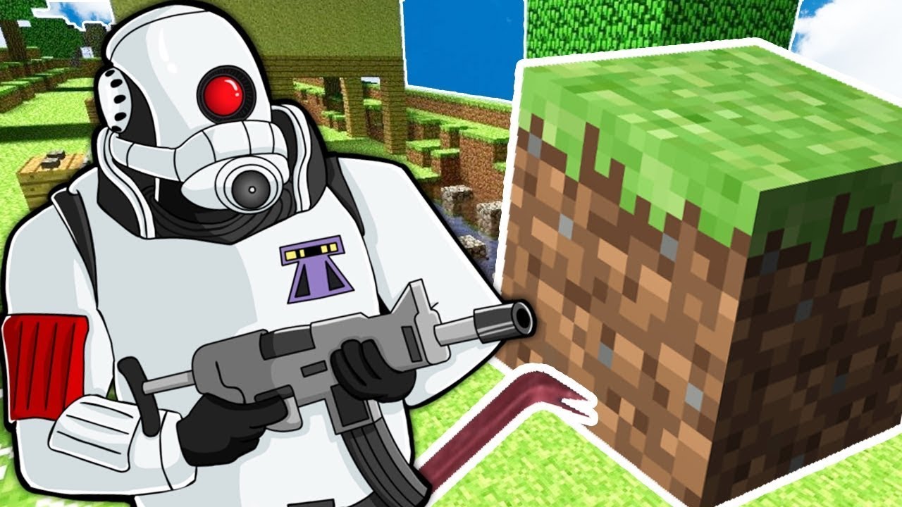 Minecraft Meets Garry's Mod (Custom Modded Minigame) - MURDER MYSTERY TROUBLE IN TERRORIST TOWN TTT!