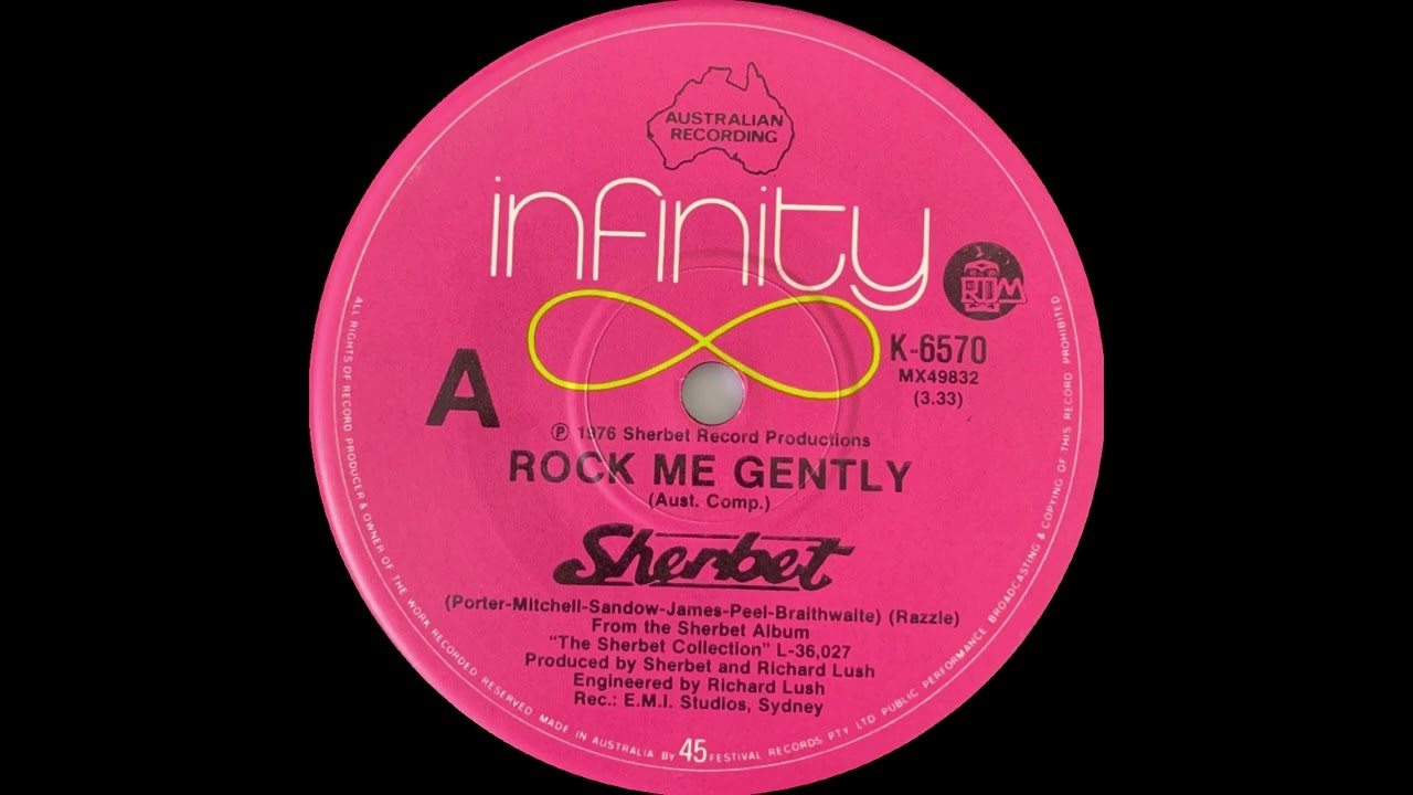 1976: Sherbet - Rock Me Gently - 45