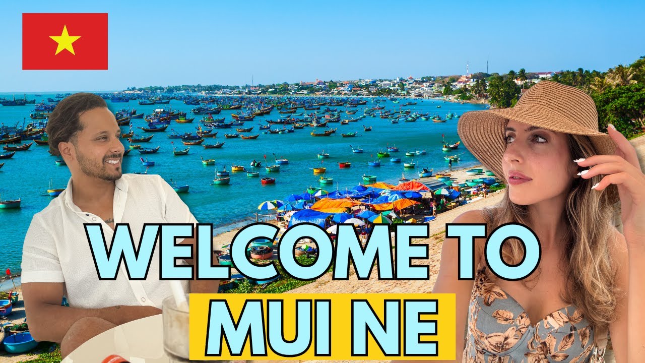 Fishing Village and the most beautiful spot in Mũi Né, Vietnam 2024 🇻🇳 (Fresh Seafood)