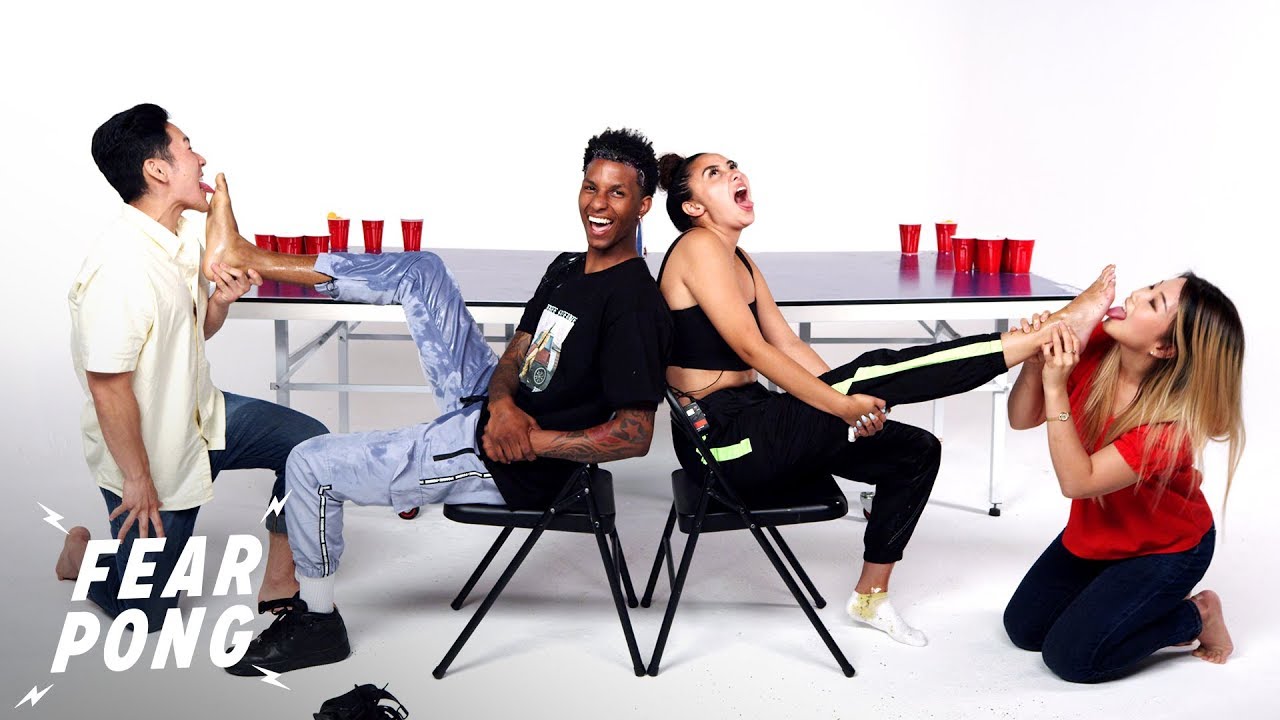 Couple vs. Couple (Shawn & Cloe vs. Josh & Sandia) | Fear Pong | Cut