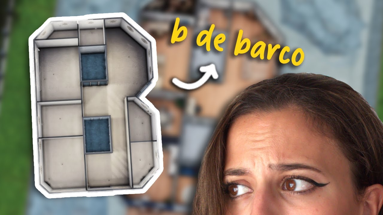 Reto del ALFABETO: Letra B 🏡 | Los Sims 4 construcción | ESPAÑOL | Harou