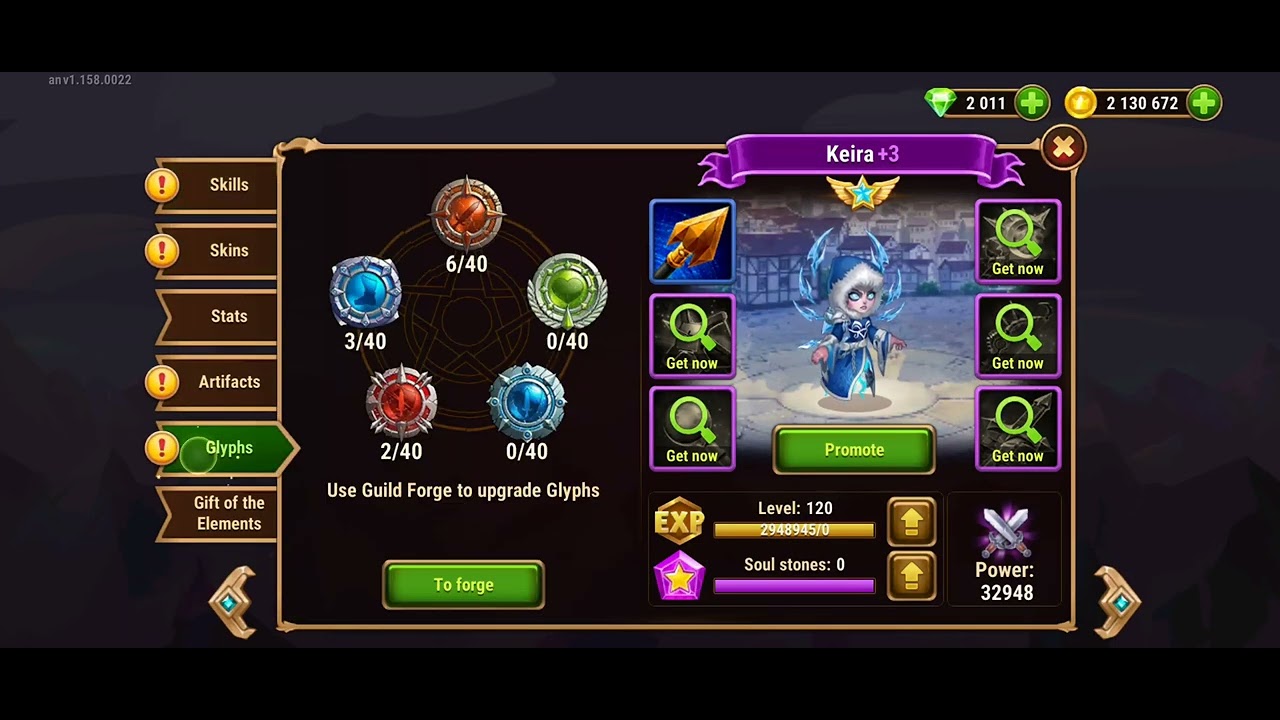 Hero Wars 2022: How many big runes are needed for 1 full glyph in hero wars?