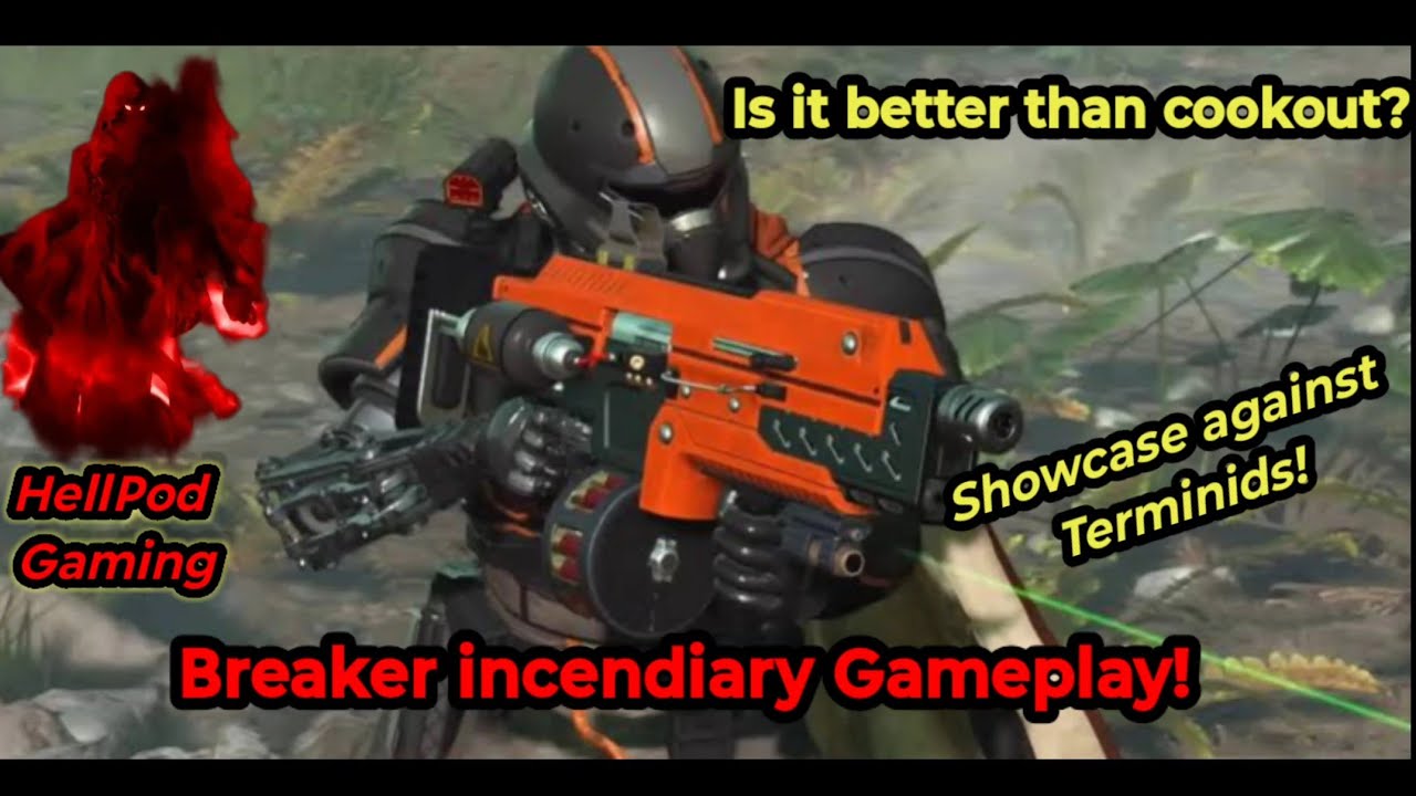 Hell Divers 2, Breaker-incendiary shotgun gameplay. Is it better than Cookout?