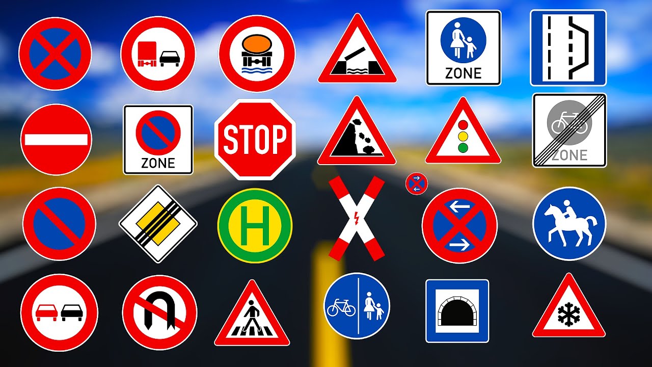 🚧 Traffic Signs in Germany | Essential German Road Signs & Meanings 🇩🇪 (Part 1)