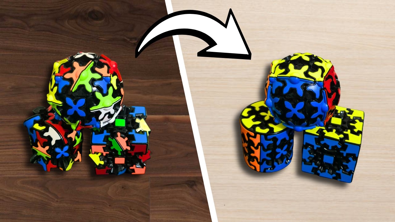 Entendendo Gear Cubes Básicos - Tutorial 3 em 1 (Gear Ball, Gear Cube, Gear Cilíndrico)