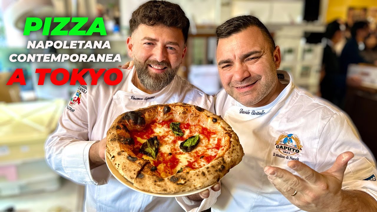 PIZZA NAPOLETANA CONTEMPORANEA A TOKYO con @capuanovincenzo e @DavideCivitiello