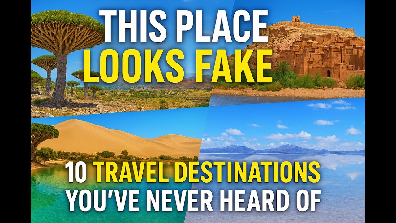🌍✈️ Top 10 Mind-Blowing Travel Destinations You&rsquo;ve Never Heard Of #travel #traveldestinations