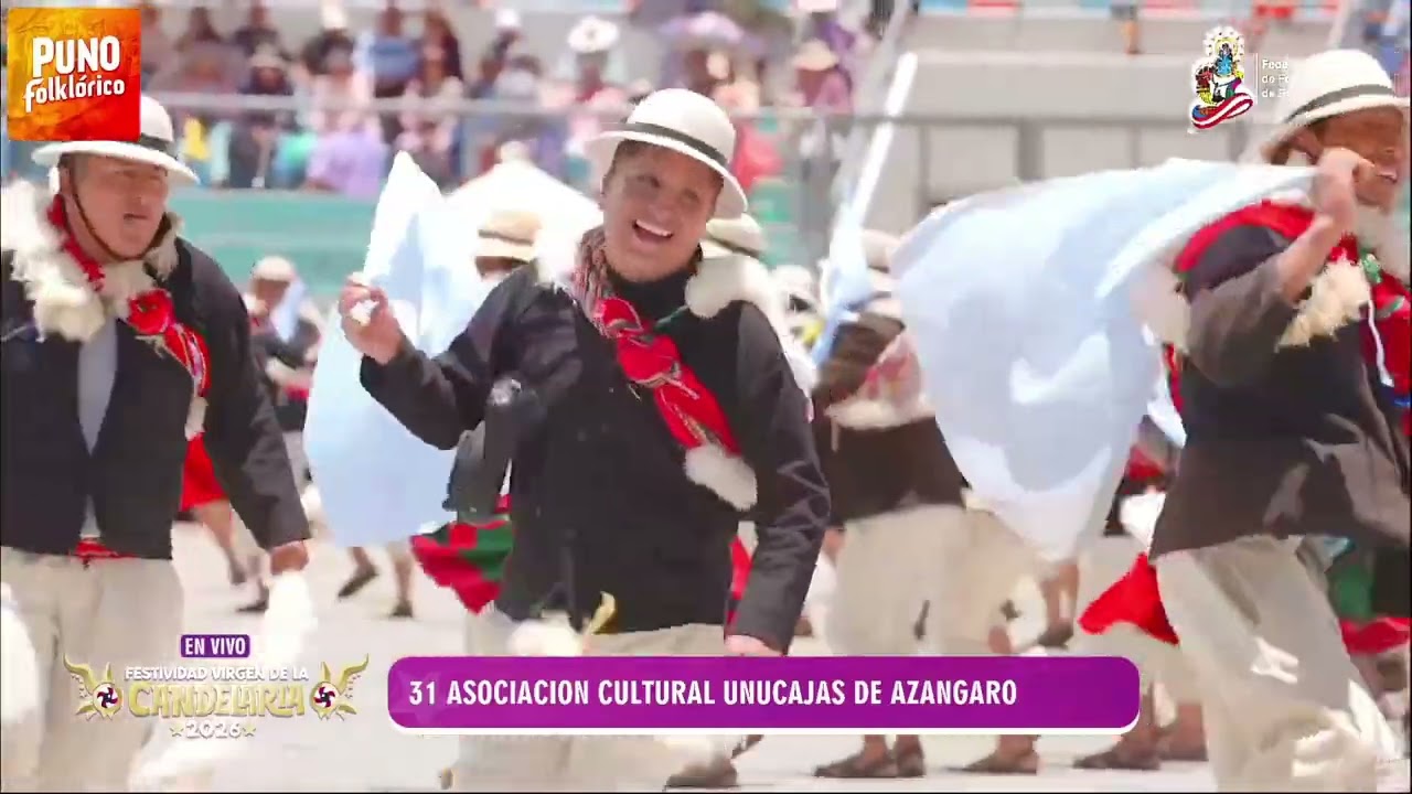 ASOCIACION CULTURAL UNUCAJAS DE AZANGARO - CANDELARIA 2026 PUNO PERÚ