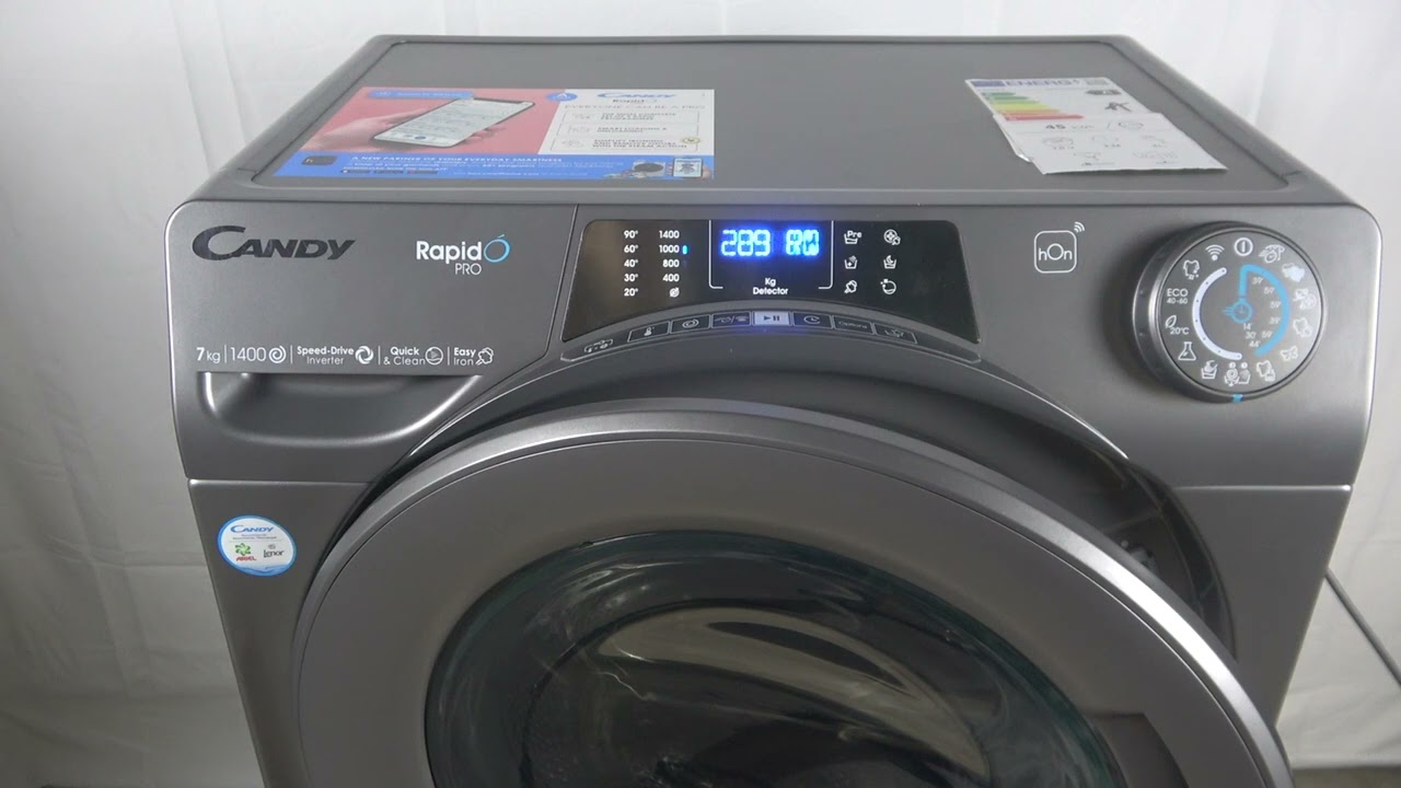 Устранение неполадок: Candy Rapid Pro 4 стиральная машина не запускается