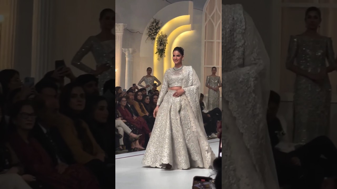 Saba Qamar at Hum Bridal Couture Week in Lahore Pakistan ❤️ Saba Qamar Latest Video ❤️😍