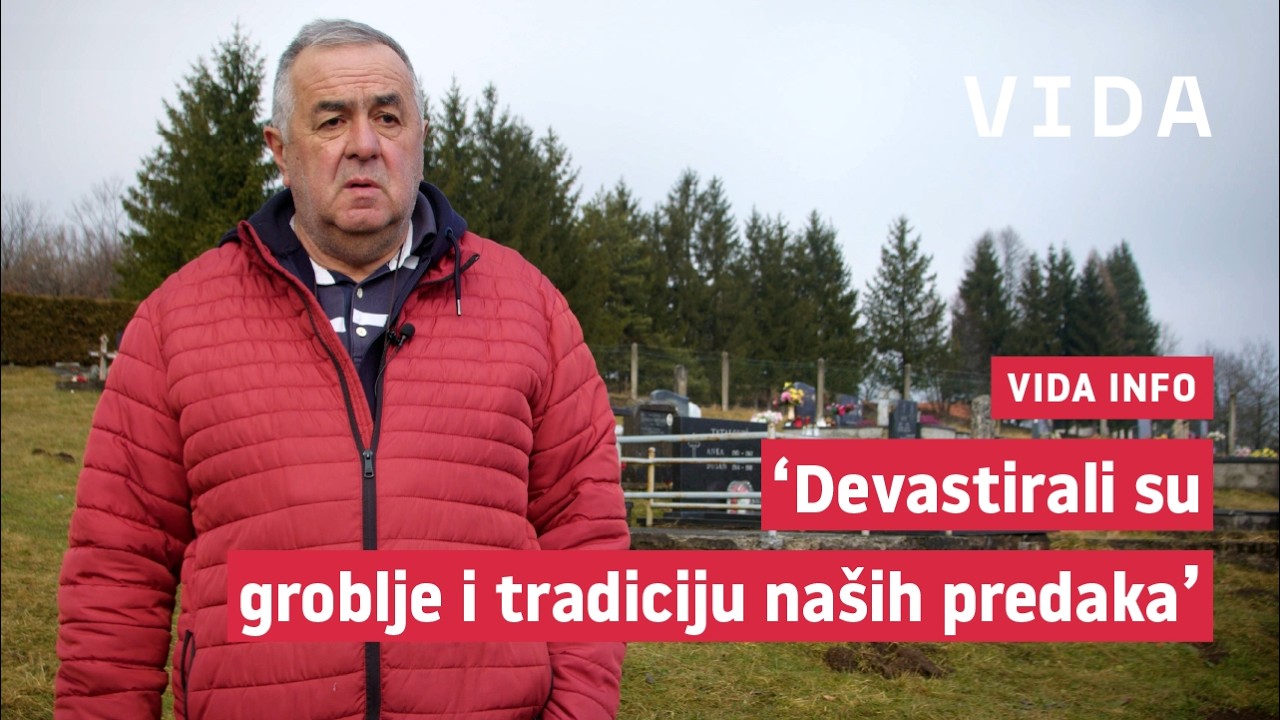 VIDA info - Bacili pravoslavne krstove na deponij