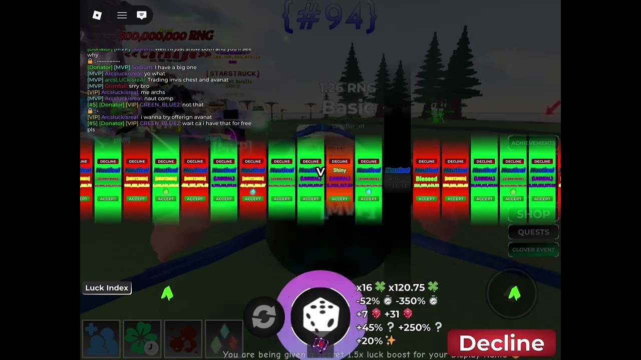 I rolled nautical comp in Fe! (Fortune's end)