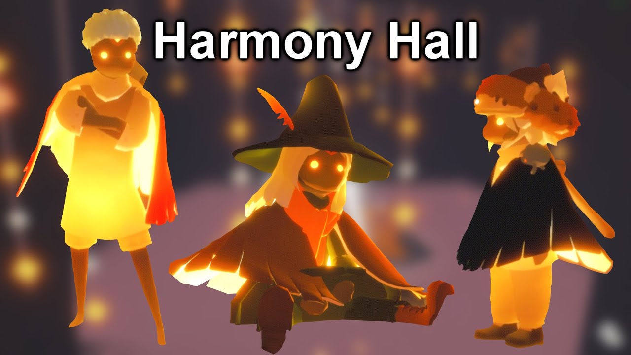 Sky: CotL - My WHOLESOME first time visiting Harmony Hall