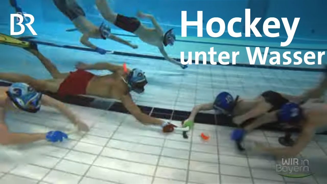 Ungewöhnliche Sportart für Taucher: Unterwasser Hockey in Deutschland | Wir in Bayern |  BR