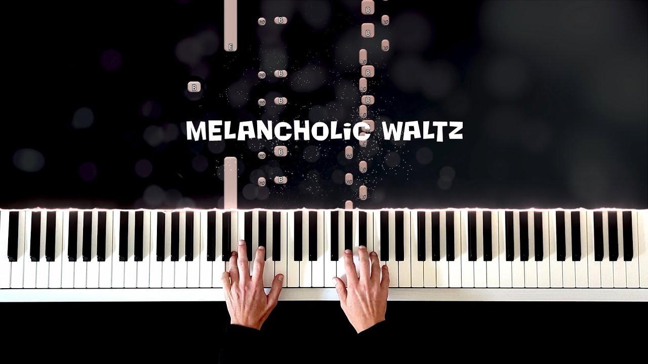 Melancholic Waltz Infinite Stream Piano Tutorial Relaxing Piano Music Instrumental