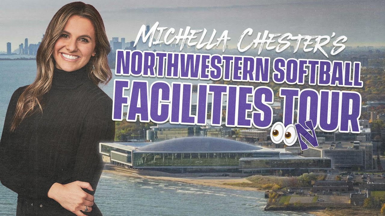 Софтбольная команда Northwestern Softball просто потрясающая! | Экскурсия по спортивному центру L...