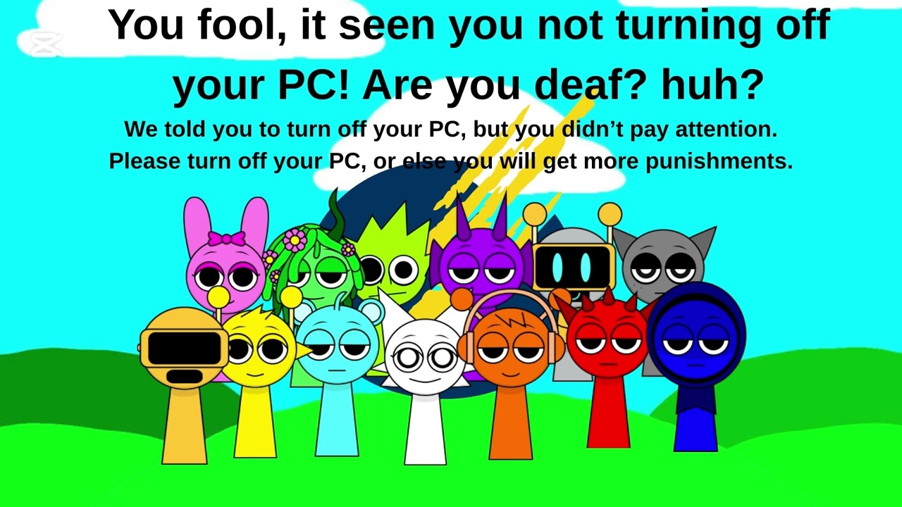 (Requested/FAKE) Sprunki Anti-Piracy Screen (#46/Tooned in Nickelodeon AP Rip-Off)