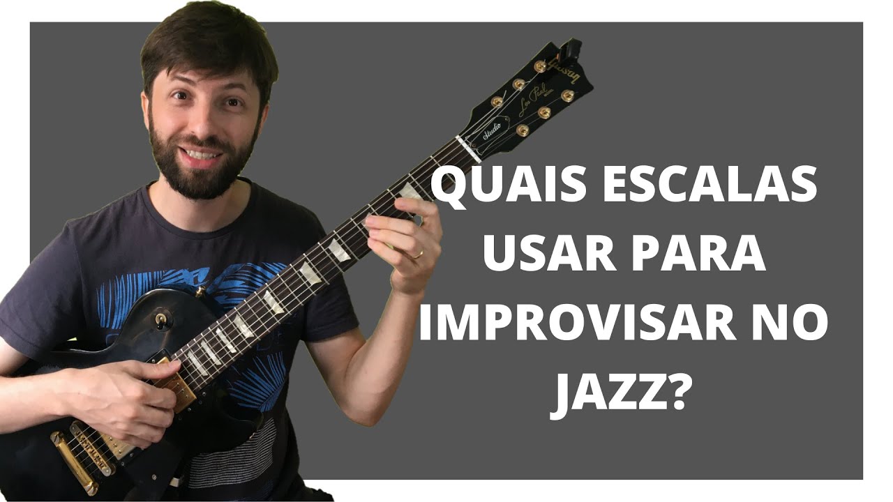 Quais escalas usar para improvisar no jazz?