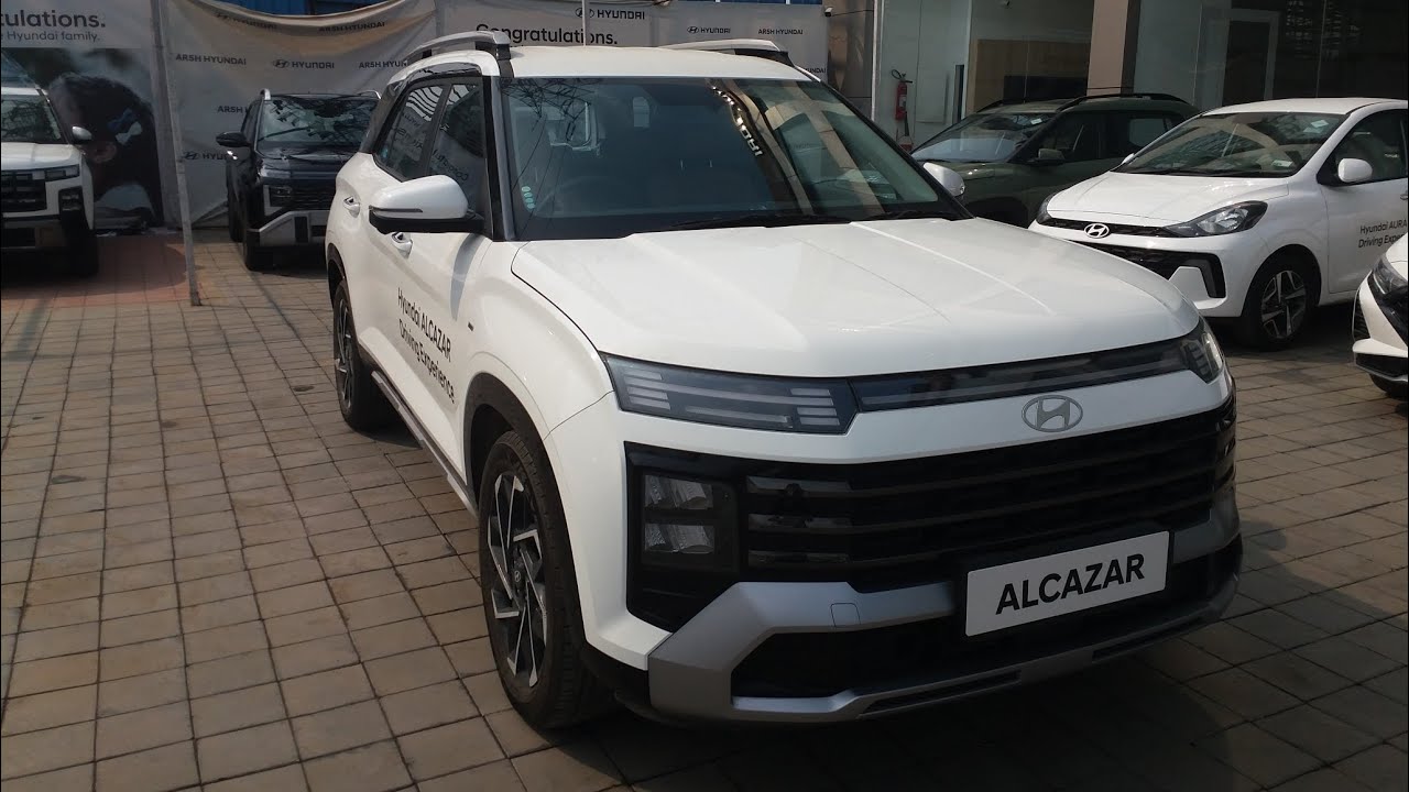 2025 Hyundai Alcazar Signature Review | #@deveshcarreview1988 