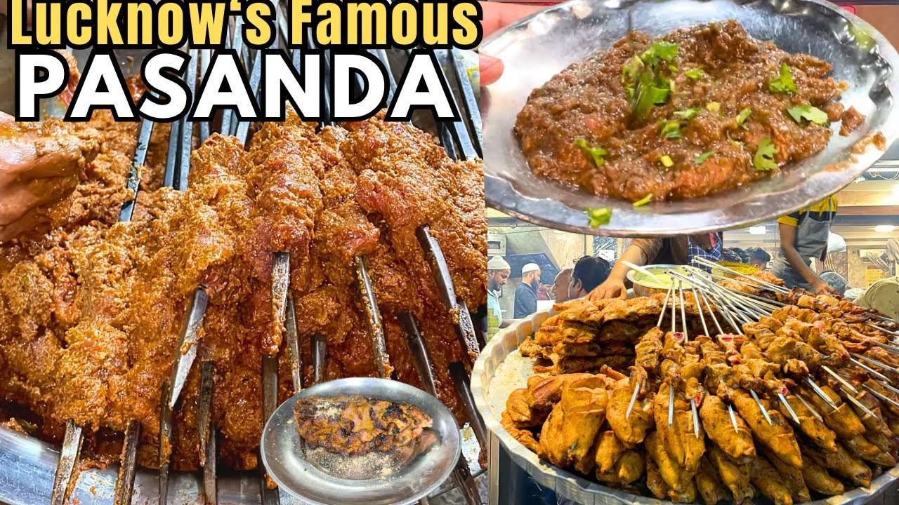 Lucknow’s Most Famous Pasanda Kabab at MUBEENs | लखनऊ का मशहूर पसंदा कबाब | Lucknow Food Tour