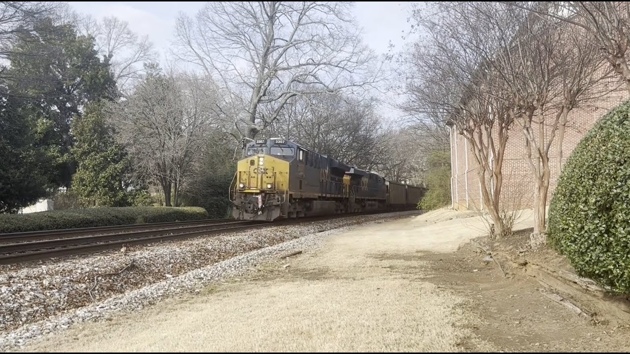 CSX Trains at Kennesaw: January 7th 2026