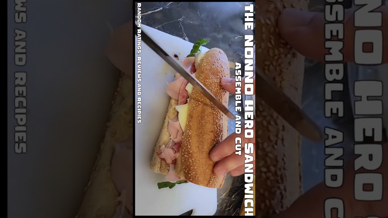 "The Nonno" Hero Sandwich- Random Ratings Reviews and Recipes 