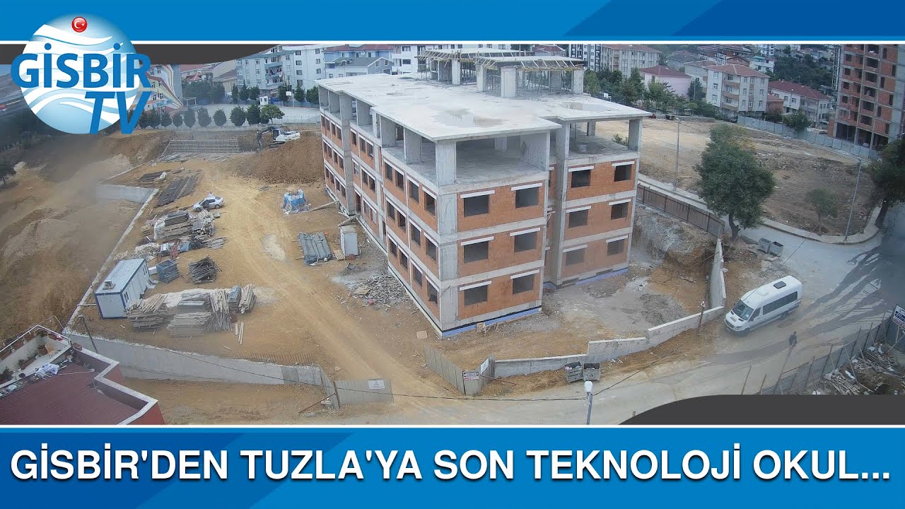 GİSBİR'den Tuzla'ya son teknoloji okul...