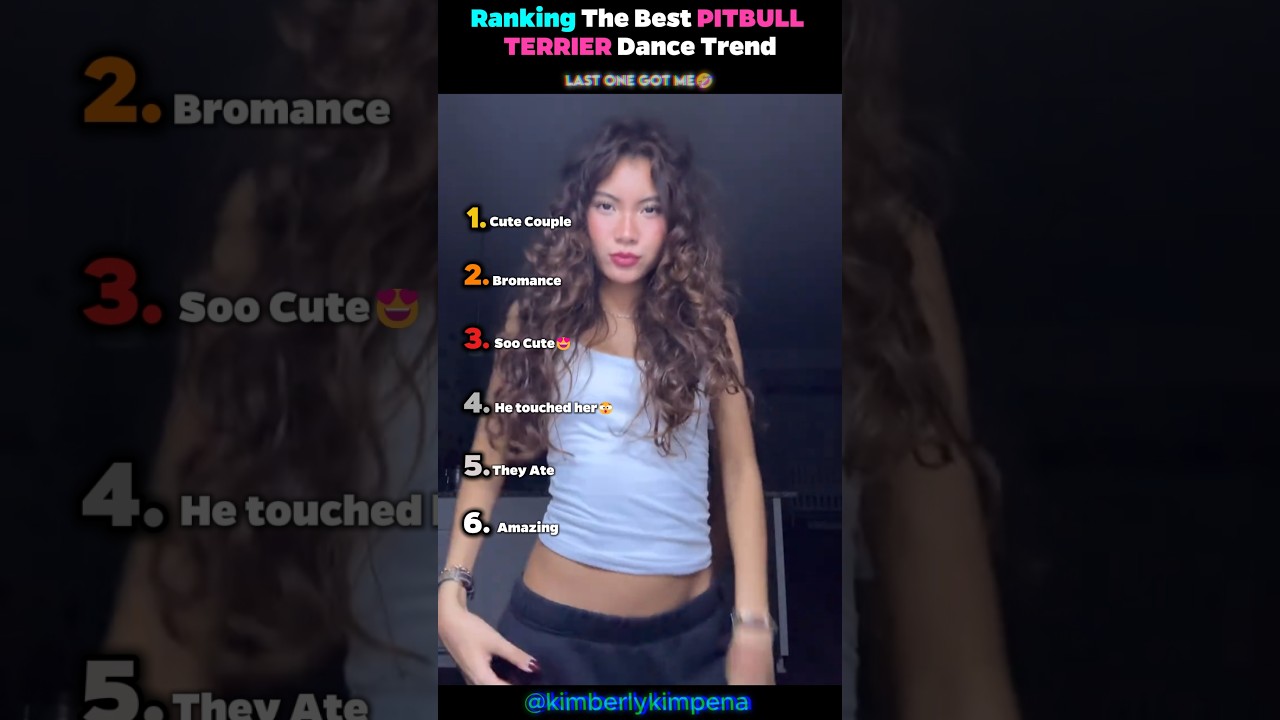 Ranking Best Pitbull Terrier Dance Trend🐕