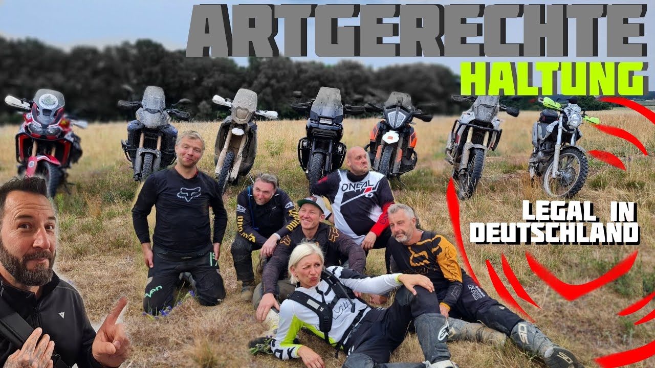 Artgerechte Haltung legal Endurofahren