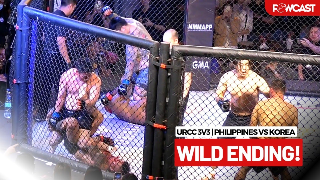 Дикий и неожиданный финал! URCC 81 3 VS 3 | Филиппины против Кореи, полный экшн-бой
