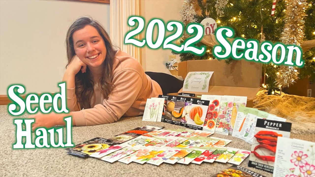 Rare Seeds / Botanical Interests / 2022 Season Seed Haul 🤗